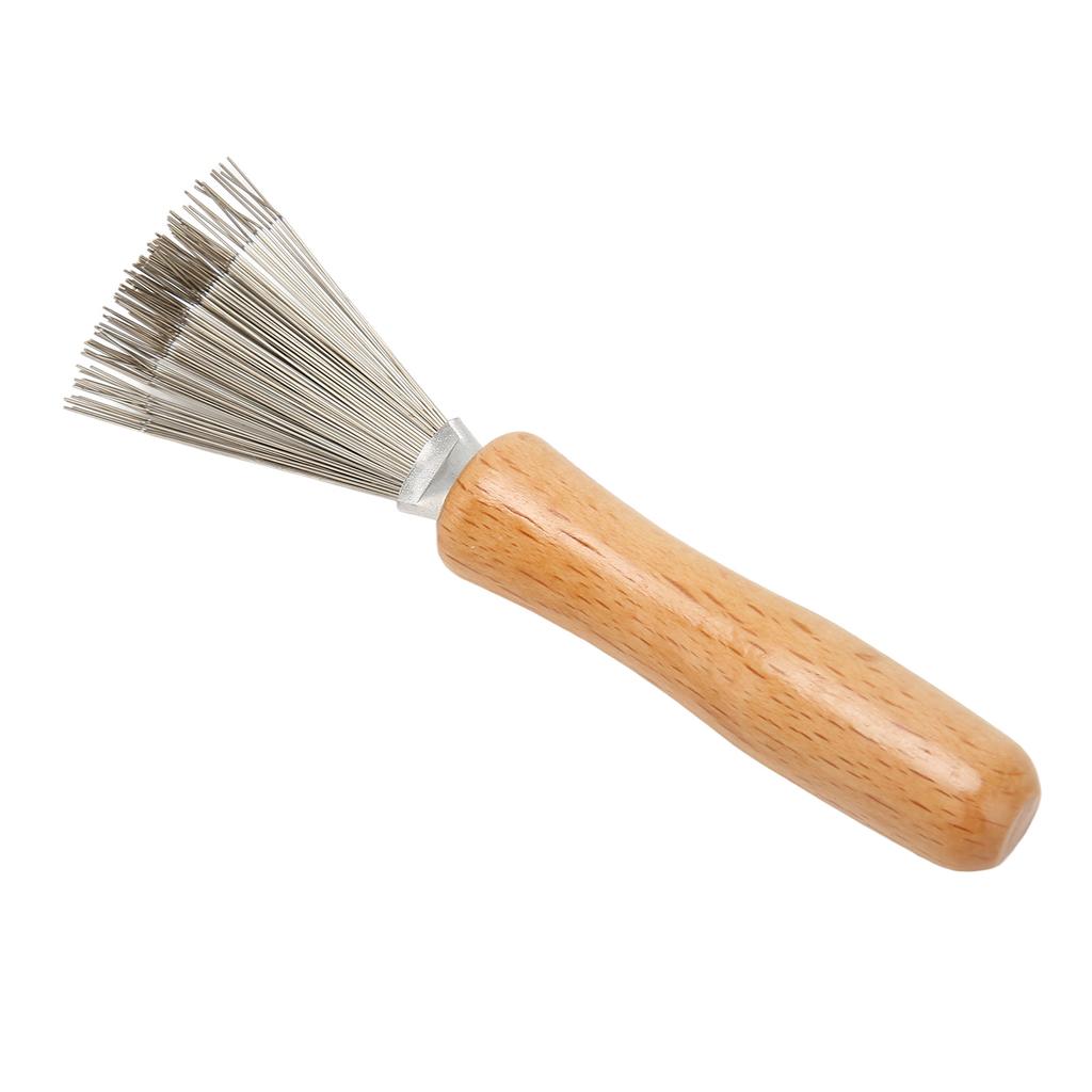 Čistič vlasového kartáče Hráblový design Nerezový drát Odstraňovač nečistot z vlasů Hřeben na čištění pro domácí mazlíčky pro