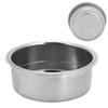 New Stainless Steel Double Layer Coffee Filter Basket Coffee Machine Accessories Powder Basket Coffee Filter Bowl For 51mm