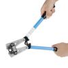 6   50 mm HX 50B Plug Terminal Crimping Tool Cable Wire Lug Hex Terminal Crimper(Blue)