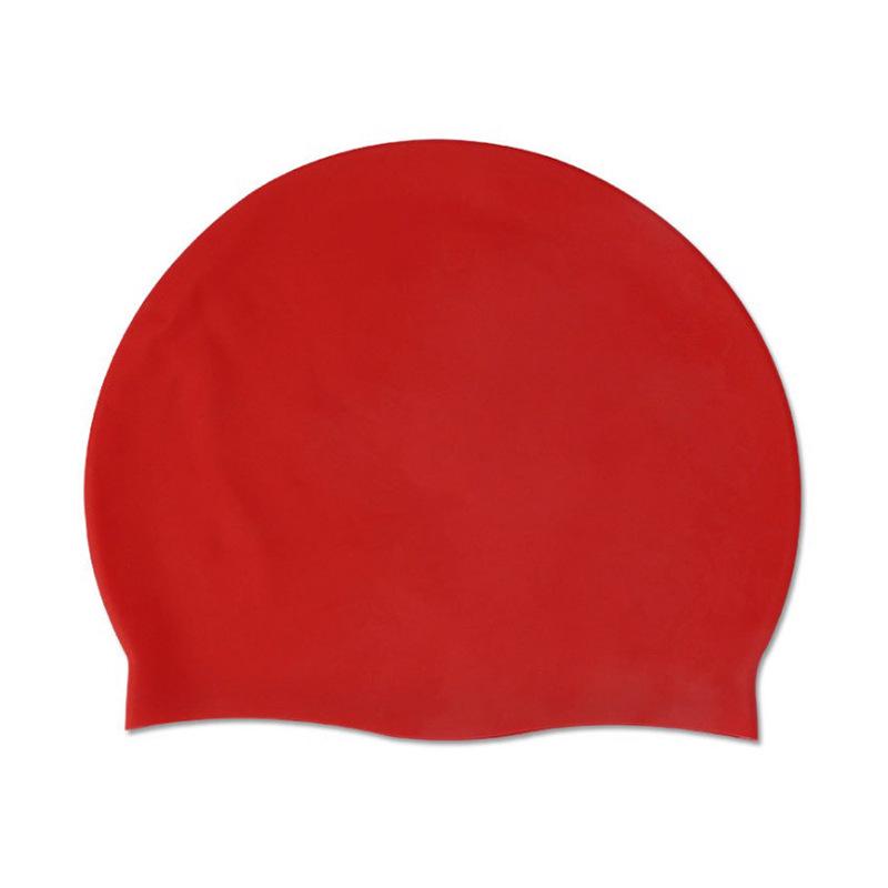Universal Plus Size Silicone Swimming Cap for Men, Women, and Children - Comfortable, Non-Tight Fit