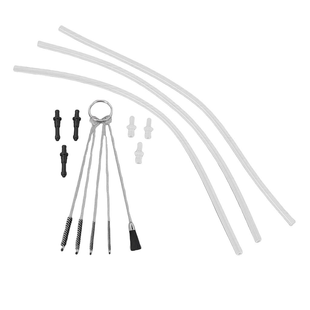 Set Tubo del Latte per Macchina da Caffè Jura Completamente Automatica Tubi del Latte per Caffè con Connettori Spazzole per Tubi