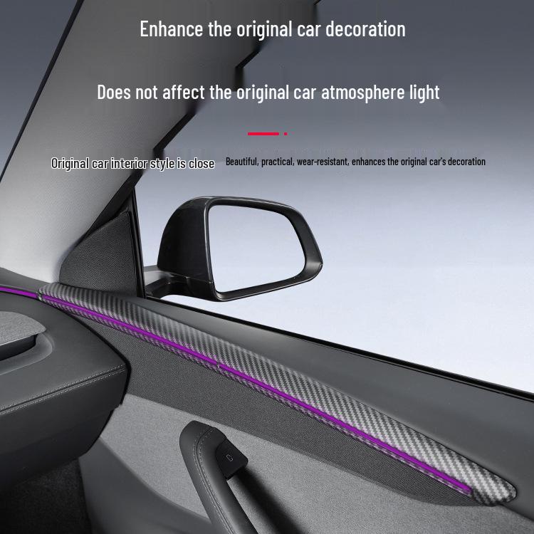 Tesla Model Y/Model YL Door Trim Decorative Panel Sticker for Interior Modification