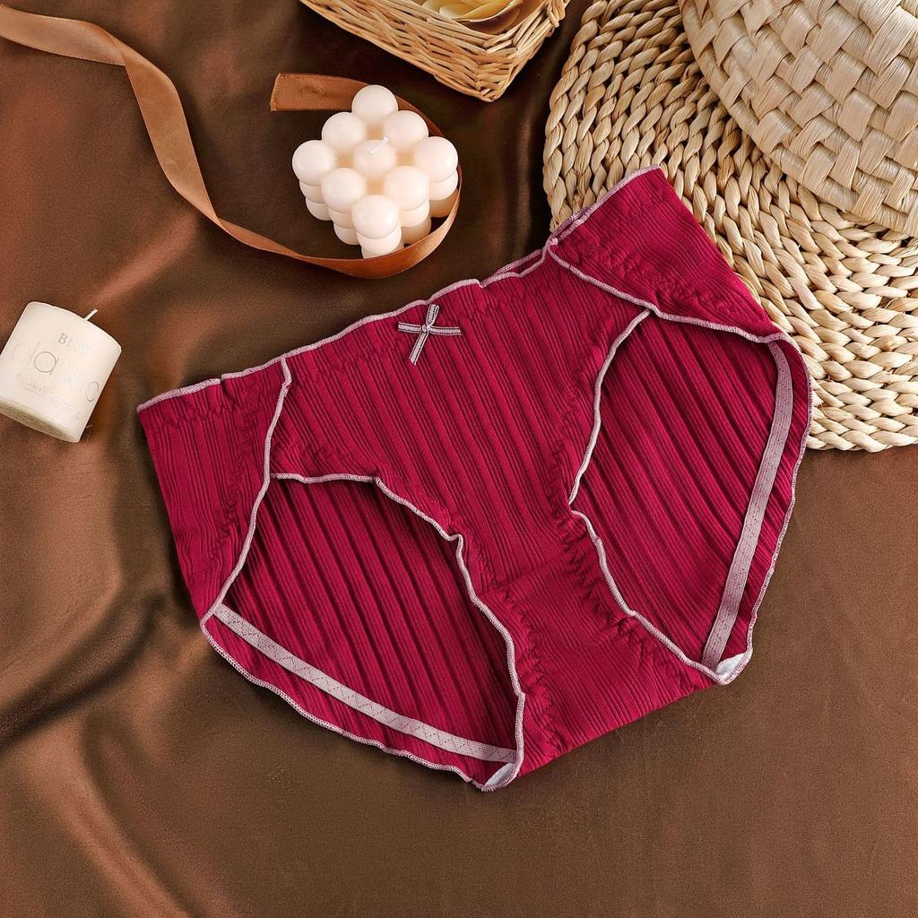 Panties Women's Antibacterial Student Mid-rise Sexy Lady Breathable Comfortable Large Size Briefs