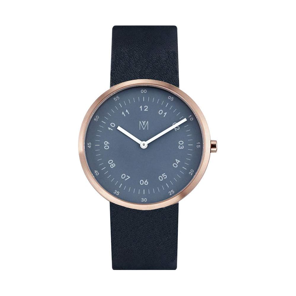 Maven Watches Серия Artisan 40 мм Минималистичные Модные Часы Грозовое Облако Темно-Синий