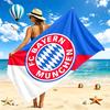 FC Bayern Munchen Beach Towel Quick Dry Soft MicrofiberSand Resistant Oversized Cabana Bath Sheet for Swimming Pool Travel Gift