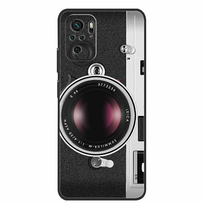 Für Xiaomi Poco M5s Hülle Luxus TPU Weiches Silikon Handy Rückseite für PocoM5s Stoßfest Blumen Niedliche Cartoon Blumen Neue Hülle