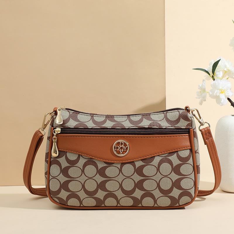 Women's Bag New Fashionable and Versatile High-end Single Shoulder Oblique Span Bag Small Square Bag