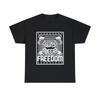 Americana T-Shirt Unisex Erwachsene Patriotisch Bier Waffen Freiheit 2. Verfassungszusatz USA Tee