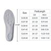 1Pair 2Pairs 4Pairs High Elasticity Latex Sport Insoles Soft Shoe Pads Arch Support Orthotic Insoles Breathable Deodorant Insole