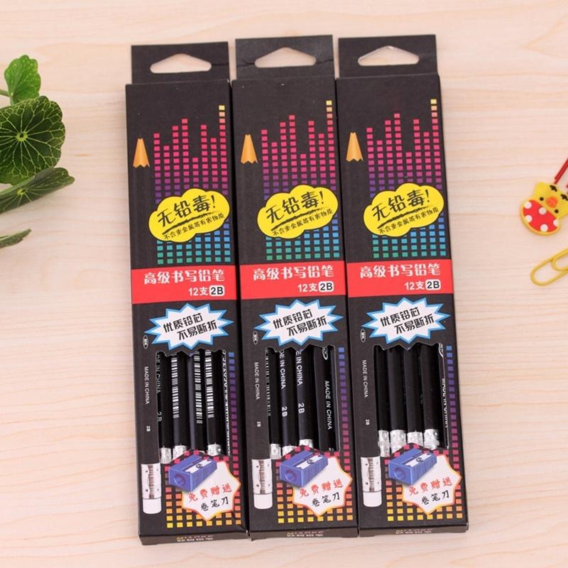 Mode 12 Pcs Set Willow Kohle Bar Bleistifte Skizze Zeichnung Künstler Neue