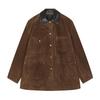 JNBY 2026 Spring H-Line Leather Lapel Jacket