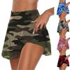 Women's Summer Shorts Elastic Waist Tennis Skorts Skirts Baggy Athletic Golf Running Skirts Skorts