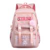 Super cute star card than high-value cartoon peripheral backpack for men and women, large-capacity weight reduction student schoolbag