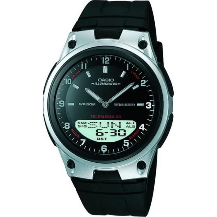 CASIO AW-80-1A Men s Analog & Digital Watch - Black