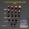 Heavy Duty Impact Screwdriver Bit Kit with Nut Remover for Rusted Screws Extraction