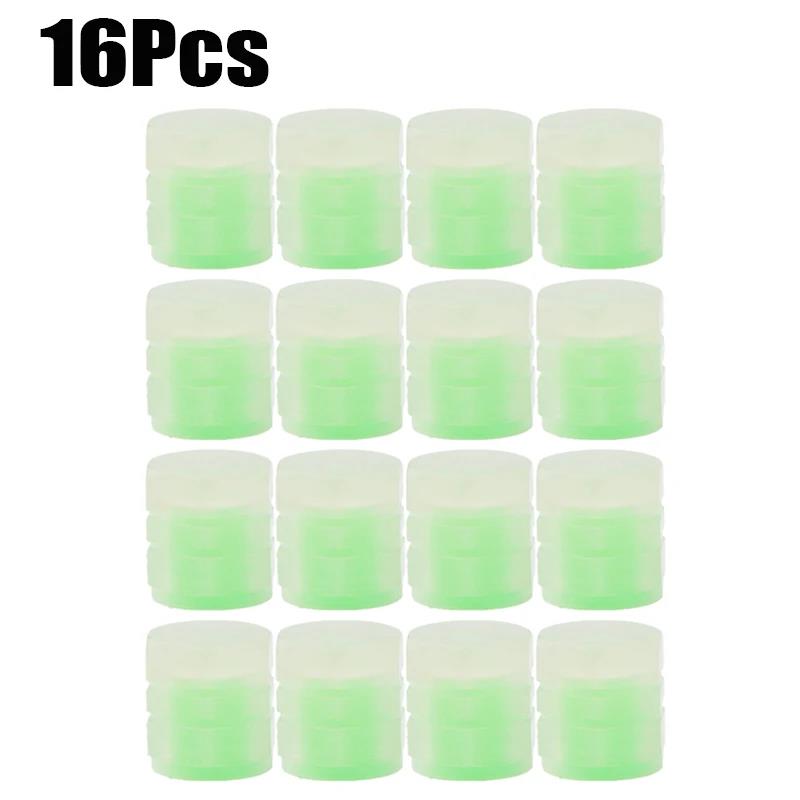 Luminous Valve Caps Fluorescent Night Car Tire Valve Caps Motorcycle Bike Glowing Decor Wheel Nozzles Tyre Cap Car Accessories Stem Caps1