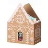Christmas Gingerbread House Gift Box Small Christmas Candy Boxes for Cookies Chocolates Treats 3D House Shaped Paper Box for Holiday Party Favors