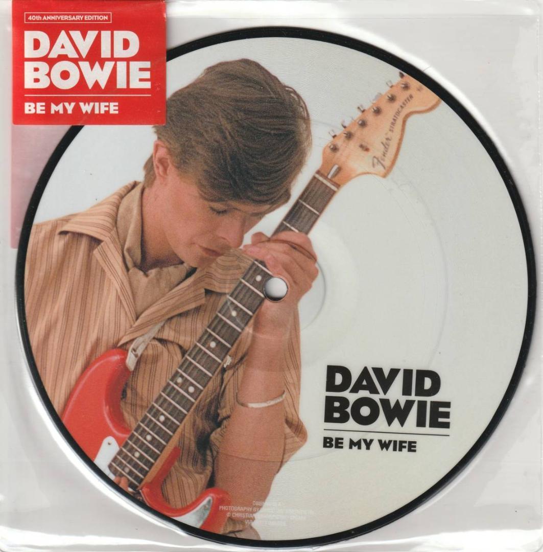 

[USED] David Bowie Be My Wife Limited Edition Picture 7 Record