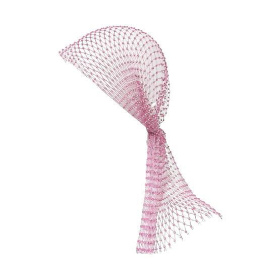 Strass Pirathatt Elastisk Snood Skjerf Lue Maskeradeball Cosplay-arrangementer Nett Hullet Ut Hodeskjerf