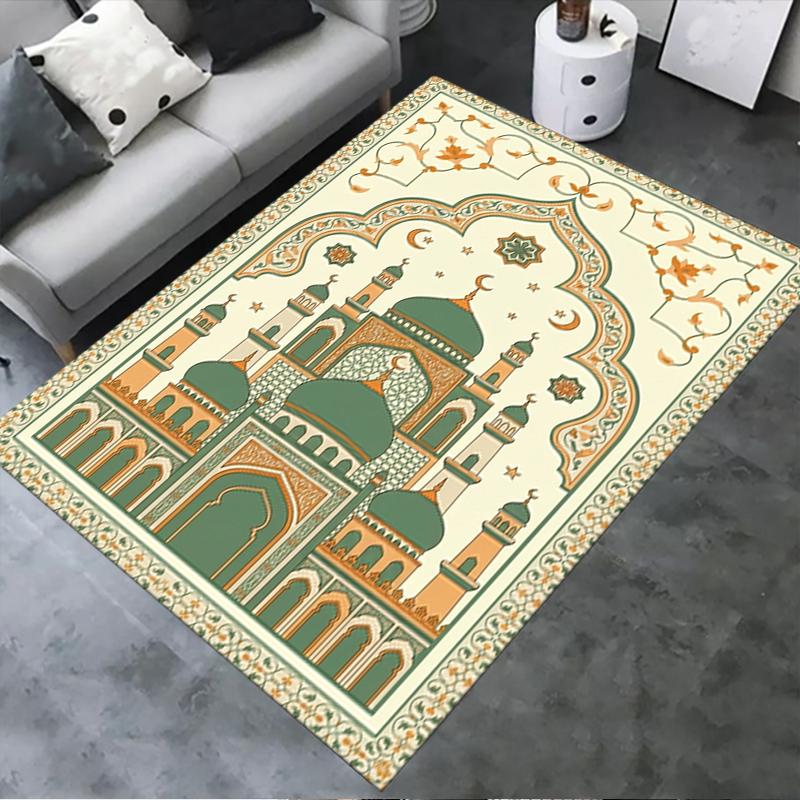 2025 New Muslim Carpet Rug for Living Room Bedroom Home Sofa Decoration,Kids Play Non-slip Floor Mat123