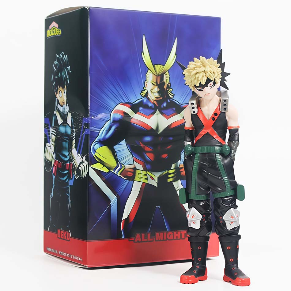NEW In Stock New Anime My Hero Academia Midoriya Izuku Bakugou Katsuki Ochaco Uraraka Anime Figure Toys for Kids Christmas Gift