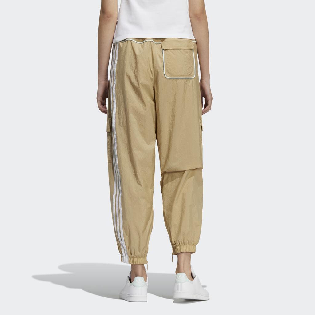 Adidas Originals Tp Next Gen Multi-Pocket Spliced Cuffed Retro Sports Pants Women Pants Khaki HC6585