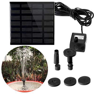 Solenergipanel Vattenpump Trädgård Borstlös damm Fountain Pool Vattenpump