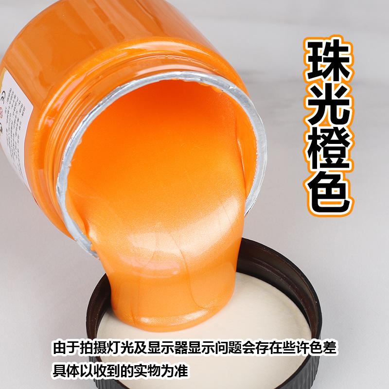 100/300ml Pearlescent Metallic Pigments Artists Standing Studio Training Wall Painting Pigments