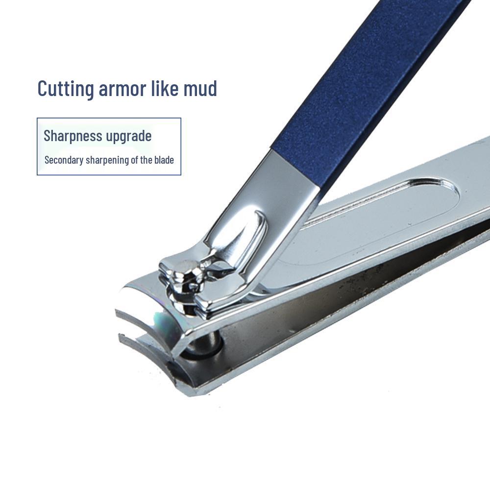 18-Piece Stainless Steel Nail Clipper & Manicure Set - Blue