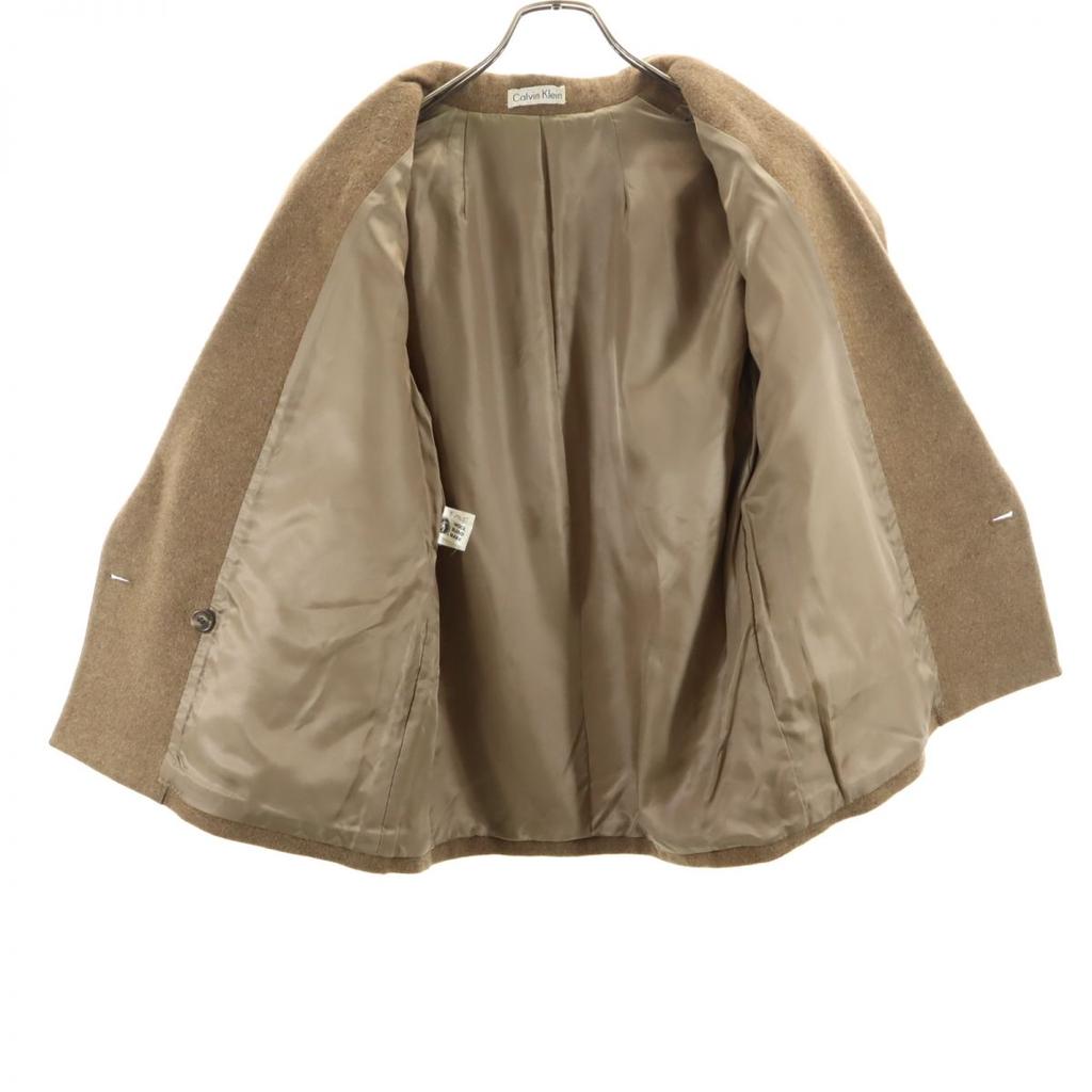 Calvin klein wool blend Skirt suit Setup 11 Brown Women Used