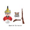 Napoleonic Wars Military Soldiers Building Blocks Sets WW2 MiniFigures French British Fusilier Rifles Bagpiper Weapons Kids Toys