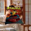 I-Invincible Cartoon Cushion Cover Polyester Sofa Cushions Decorative Throw Pillows Home Decoration Pillowcover