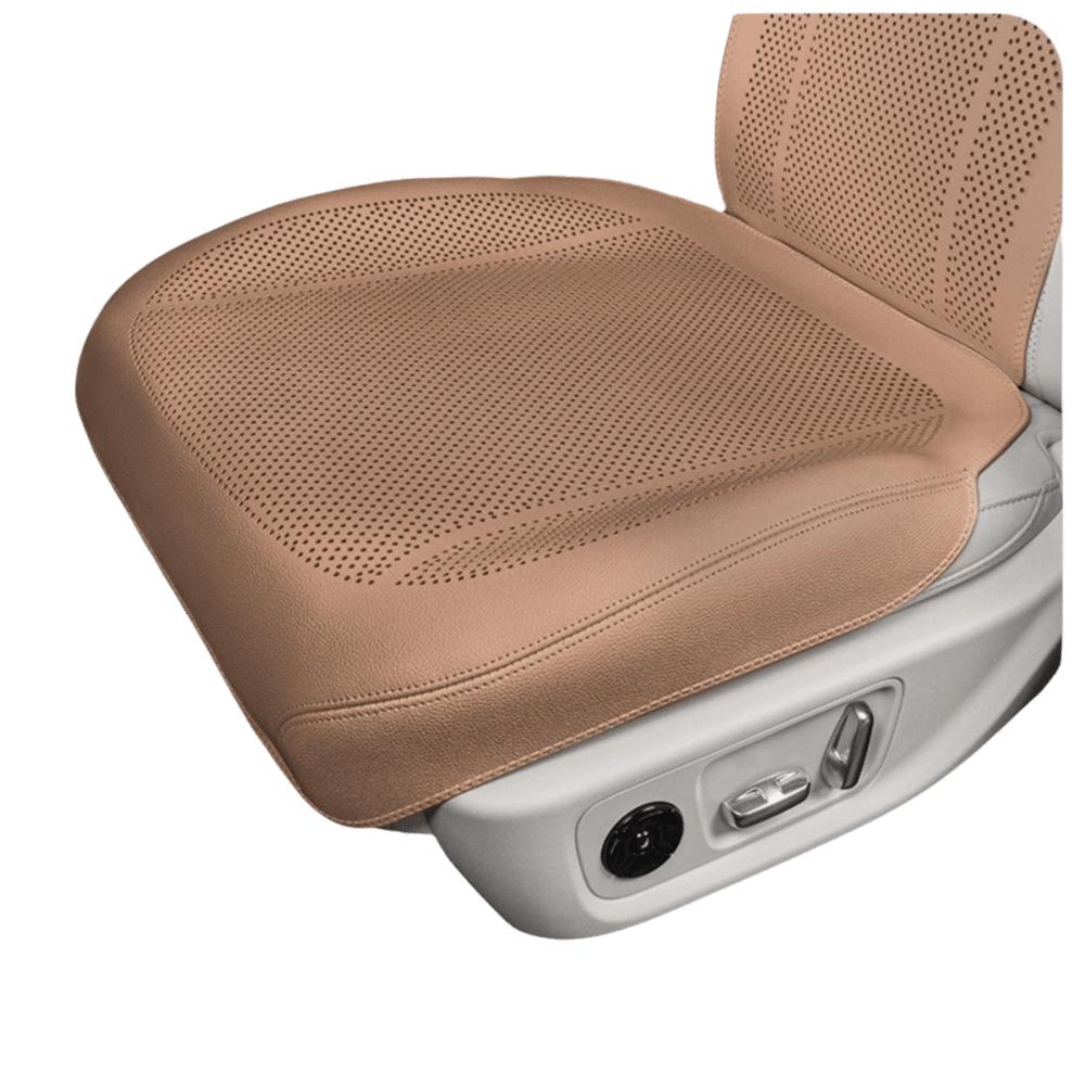 1pc Protection Cushion Leather Car Seat Cover Front Seat Protection Cushion Front Seat Protection