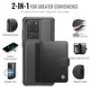 For Samsung Galaxy S20 Ultra Case JEEHOOD J09 RFID Blocking Card Holder Leather Back Phone Cover Magnetic Case