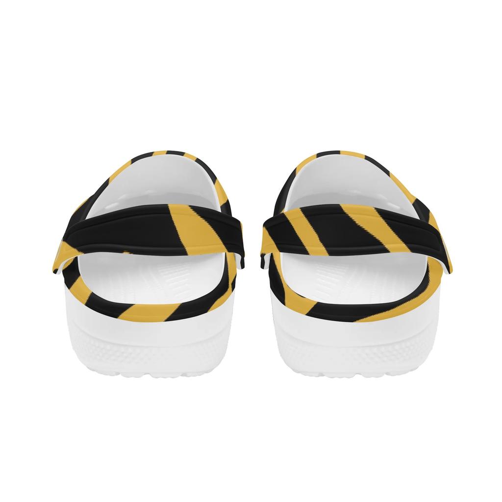 Cartoon Printed EVA Summer Clogs Adult Unisex Flexible Lightweight Slip On Casual Shoes Soft Sole Sandals Summer Daily Wear