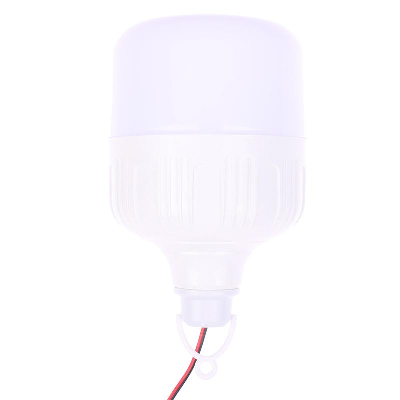 Żarówka Niskonapięciowa 12V ze Klipsem na Kabel Światło LED Światło Nocnego Targu Światło na Baterie Żarówka 40W o Wysokiej Jasności