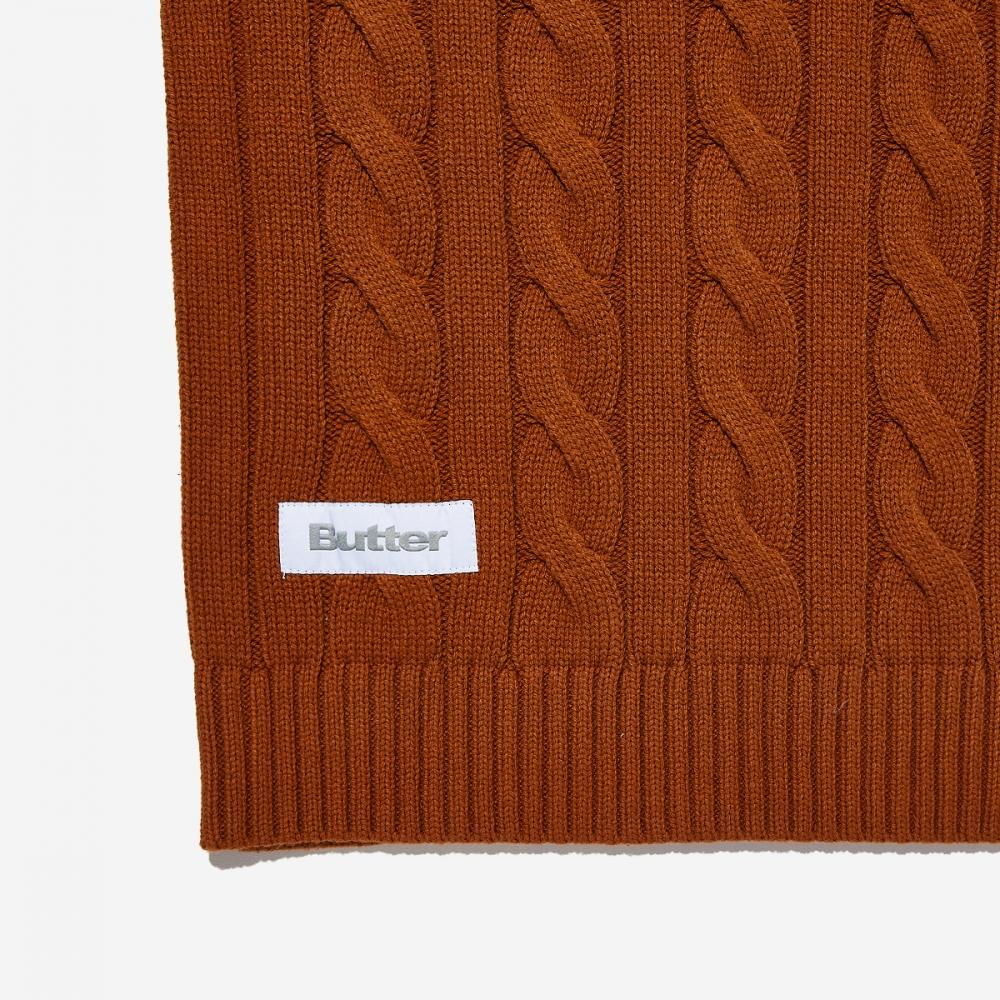 Butter Goods Cable Knit Vest Cable Knit Vest