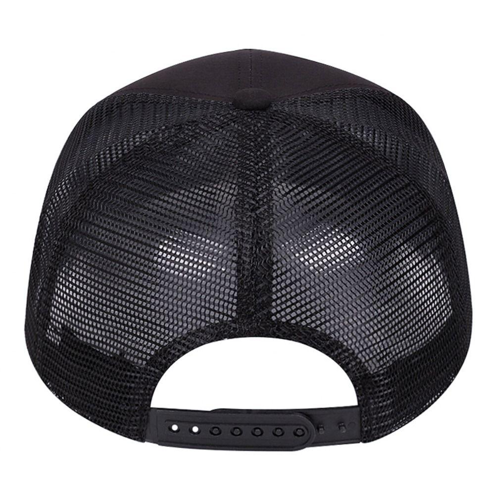 Adjustable Fishing Cap Shark Pattern Trucker Hat Fashion Baseball Cap  Unisex