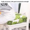Universal Chair Cushion for Home Office Modern Stylish Cushion, Ultra Soft Square Geometric or High-elastic PP Cotton Pad Plant Prints, 15.75"x15.75"