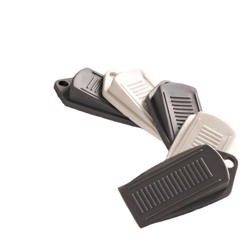 2pcs Rubber Wedge Door Stop Convenient Mouse Design Door Stop Stopper Holder Guard Baby Safety Protector Home Office Door Stops
