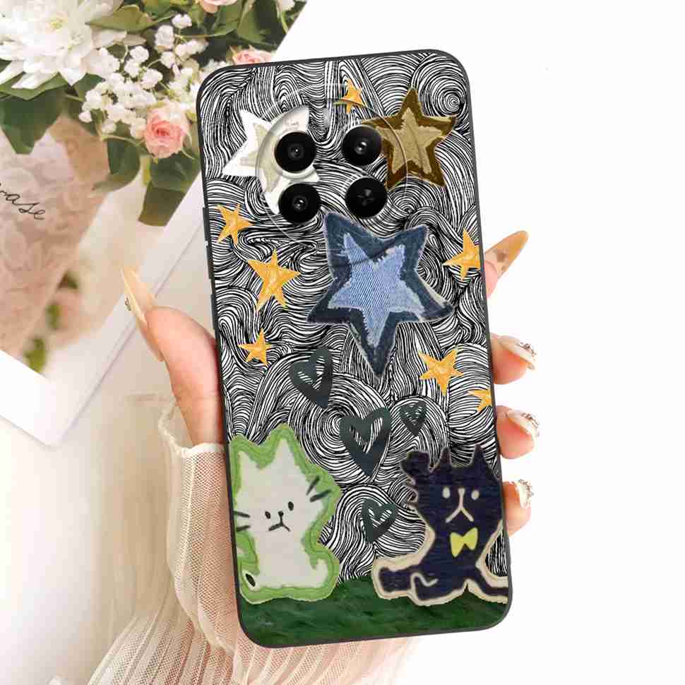 

For Realme 12 Plus 5G Casing Pink Butterfly RMX3867 Soft Silicone Shockproof Phone Cases For Realme 12+ Realme12 Plus Back Cover Realme 12 Plus