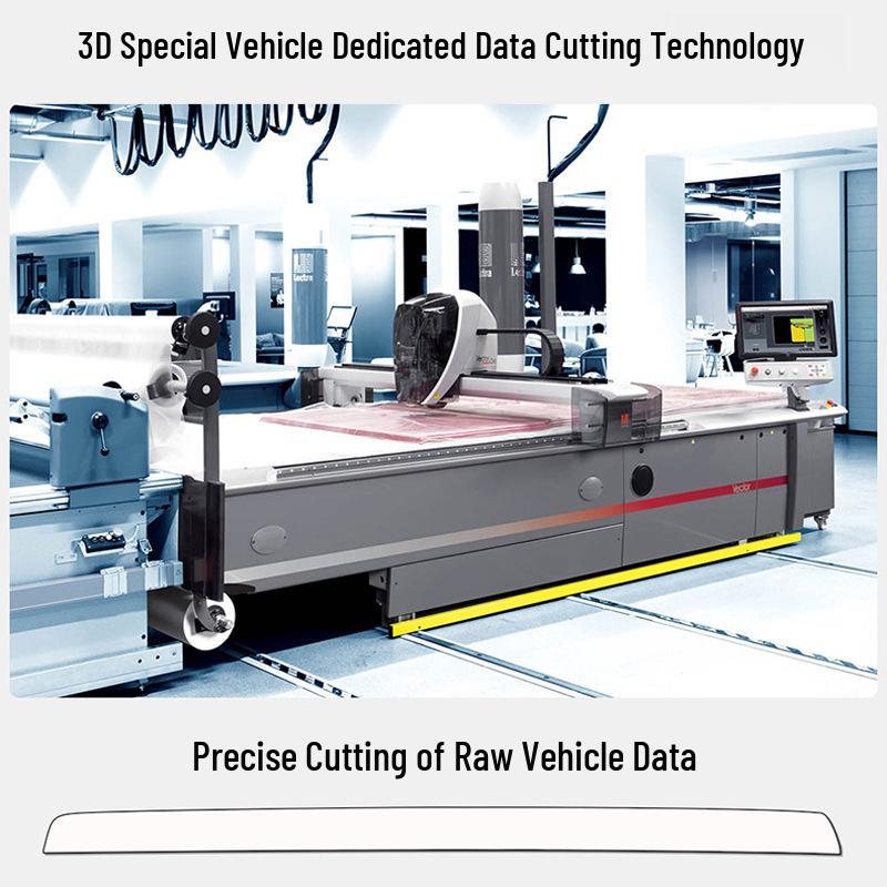 Färgad repfri film för Tesla Model Y bakljus & DRL-dekorpaneler