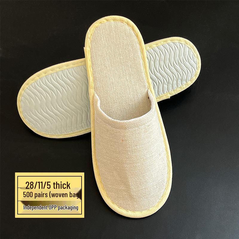 Thickened Non-Slip Disposable Slippers for Hotels and B&Bs