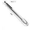 Stainless Steel Food Tongs BBQ Meat Salad Bread Tongs Buffet Tongs Non-slip Heat-resistant Tongs Kitchen Gadgets