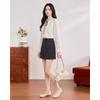 IEF French Style Ruffled Blouse and Skirt Set