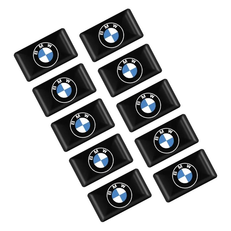 10/20Pcs Car Styling 3D Emblem Epoxy Decoration Stickers For Bmw M Performance Alpina X1 X3 X4 E87 E36 E46 E90 E39 F10 F16 X6 M3