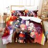 3D Print Anime Kawaii Girl World Dai Star Bedding Set Single Twin Full Queen King Size Bed Set Adult Kid Bedroom Duvetcover Sets