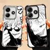 Cool Black JUJUSU Anime Soft Phone Case For Xiaomi Poco X7 X8 Pro Max X6 X5 X3 F8 Ultra F7 M8 M7 M5S Redmi 15C 15A 15 14C 13C 12