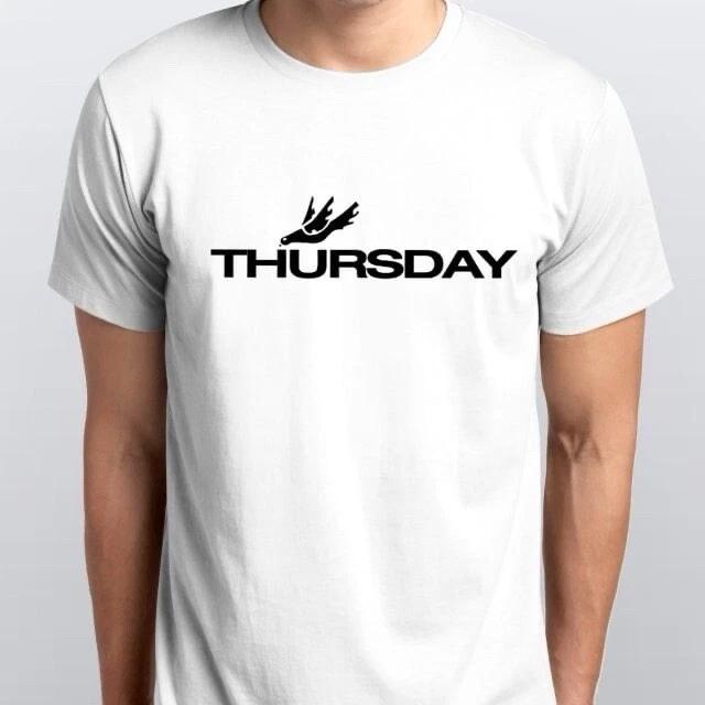 THURSDAY new T-SHIRT sizes S M L XL XXL colours black white