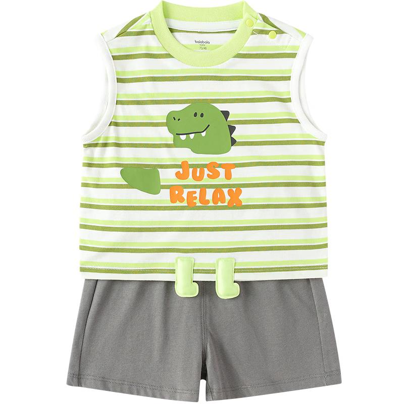

BalaOne Baby Sleeveless Top & Shorts Summer Set 100